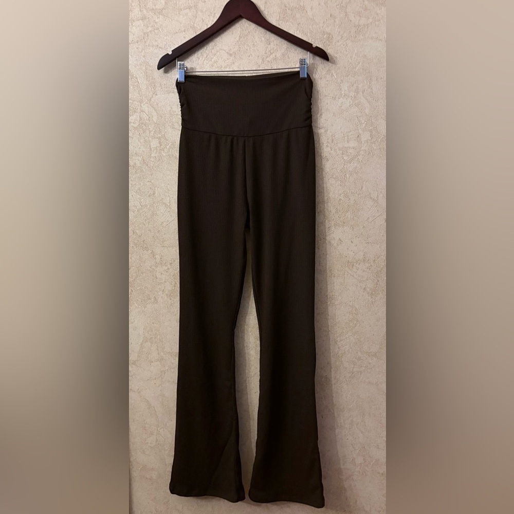 Only Hillary Mid Waist Flare Pants(Waist 28”-32”Rise 14”
Inseam 31”)
